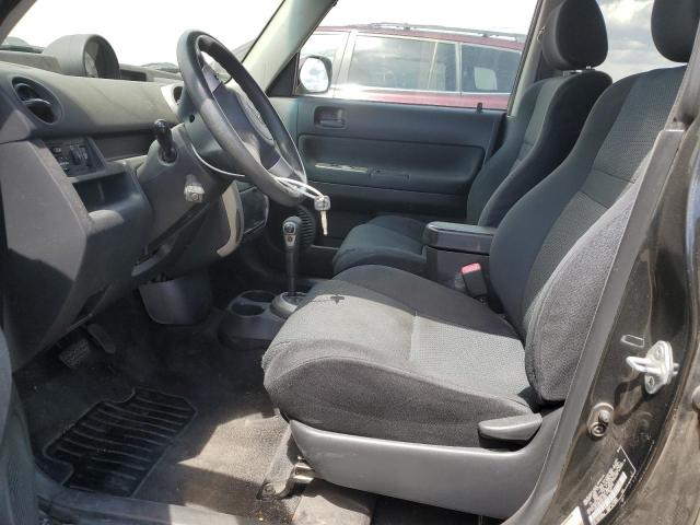 JTLKT324164114032 - 2006 TOYOTA SCION XB BLACK photo 7