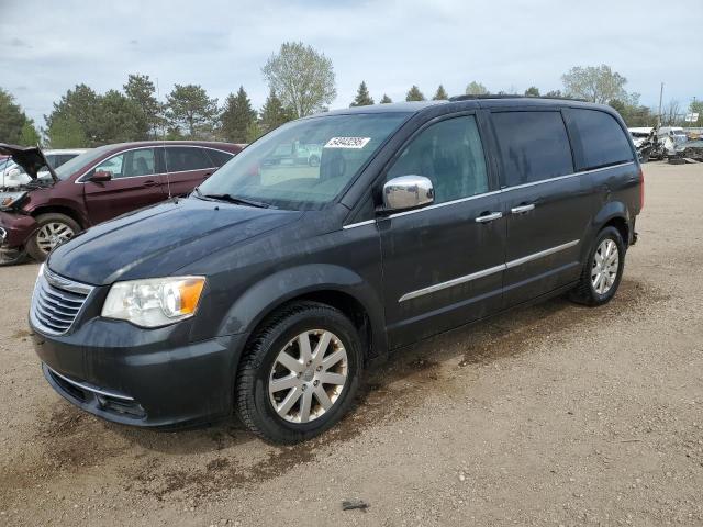 2C4RC1CG6CR116956 - 2012 CHRYSLER TOWN & COU TOURING L CHARCOAL photo 1