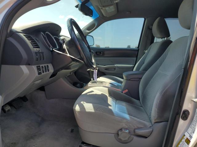 5TEJU4GN1AZ702394 - 2010 TOYOTA TACOMA DOUBLE CAB PRERUNNER SILVER photo 7