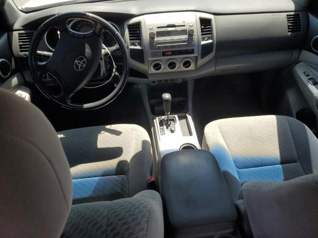 5TEJU4GN1AZ702394 - 2010 TOYOTA TACOMA DOUBLE CAB PRERUNNER SILVER photo 8