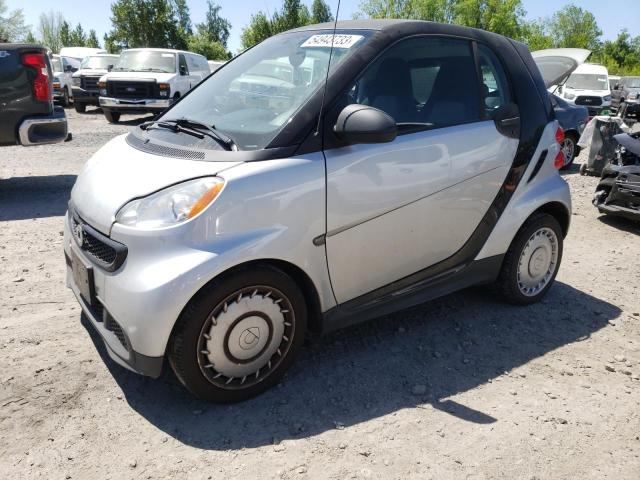 WMEEJ3BA2DK606891 - 2013 SMART FORTWO PURE SILVER photo 1