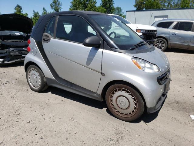 WMEEJ3BA2DK606891 - 2013 SMART FORTWO PURE SILVER photo 4