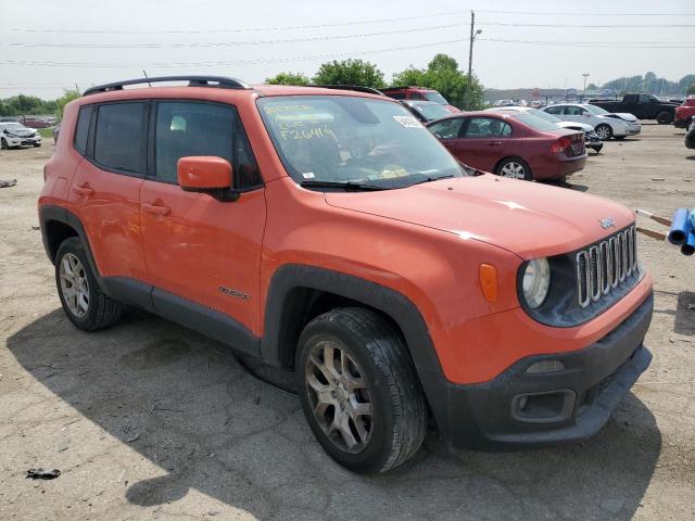 ZACCJBBBXHPF26419 - 2017 JEEP RENEGADE LATITUDE ORANGE photo 4