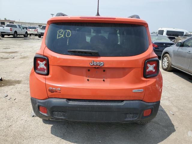 ZACCJBBBXHPF26419 - 2017 JEEP RENEGADE LATITUDE ORANGE photo 6