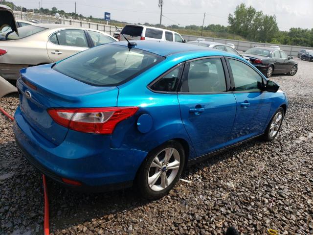 1FADP3F27EL243615 - 2014 FORD FOCUS SE BLUE photo 3