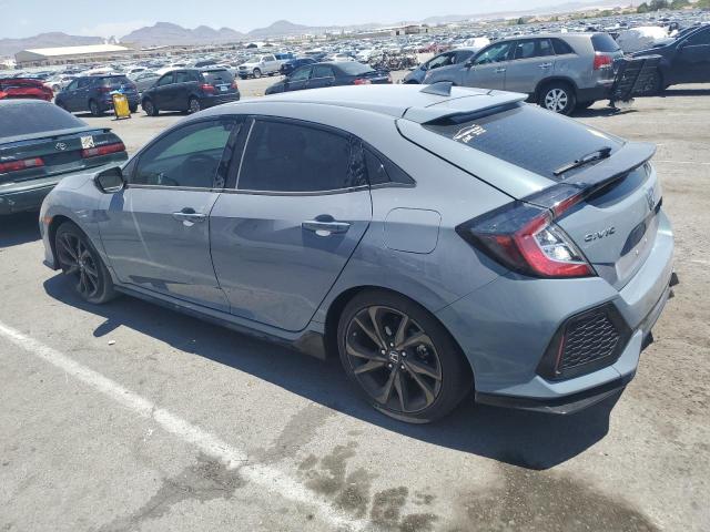 SHHFK7H9XKU223164 - 2019 HONDA CIVIC SPORT TOURING GRAY photo 2