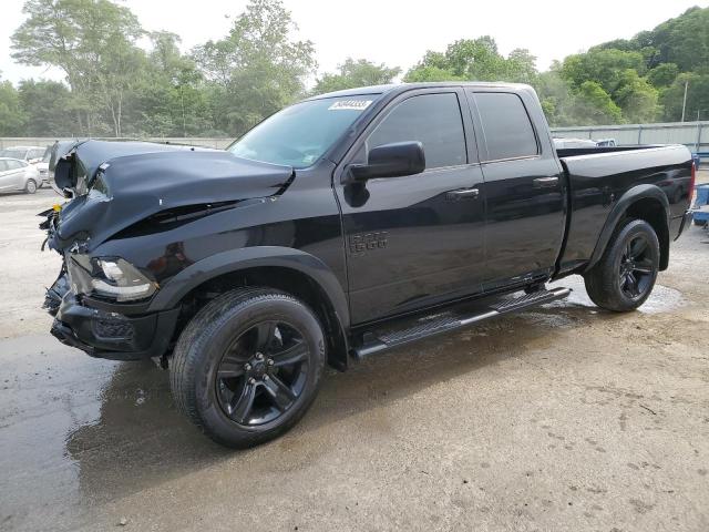 1C6RR7GG6MS505471 - 2021 RAM 1500 CLASS SLT BLACK photo 1