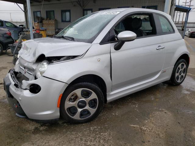 3C3CFFGE7DT753389 - 2013 FIAT 500 ELECTRIC SILVER photo 1