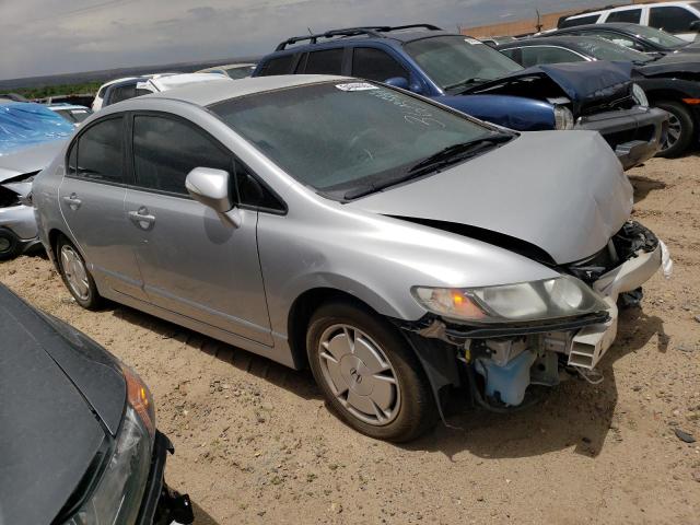 JHMFA36249S014856 - 2009 HONDA CIVIC HYBRID SILVER photo 4