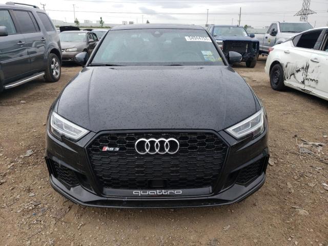 WUABWGFF0J1904604 - 2018 AUDI RS3 BLACK photo 5