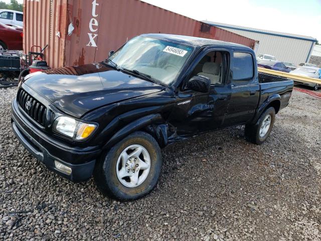 5TEGM92N14Z428889 - 2004 TOYOTA TACOMA DOUBLE CAB PRERUNNER BLACK photo 1