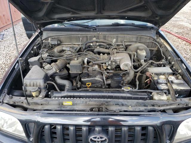 5TEGM92N14Z428889 - 2004 TOYOTA TACOMA DOUBLE CAB PRERUNNER BLACK photo 11