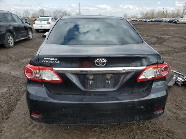 2T1BU4EEXBC602678 - 2011 TOYOTA COROLLA BASE BLACK photo 6