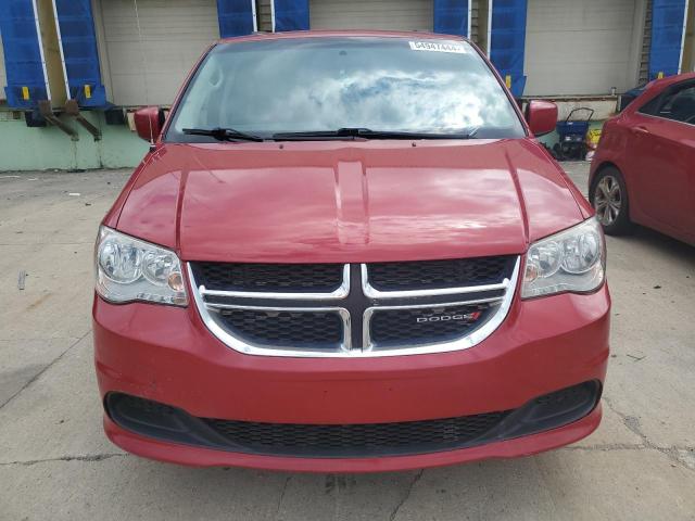 2C4RDGCG4FR555917 - 2015 DODGE GRAND CARA SXT RED photo 5