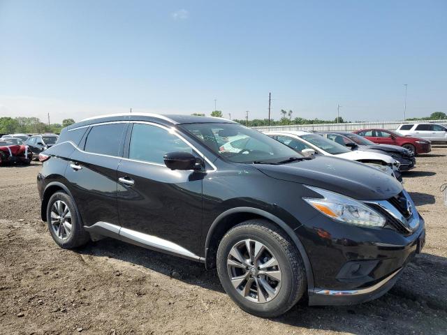 5N1AZ2MH1HN199463 - 2017 NISSAN MURANO S BLACK photo 4