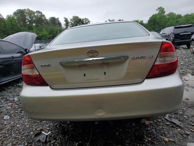 4T1BE32K62U049141 - 2002 TOYOTA CAMRY LE BEIGE photo 6