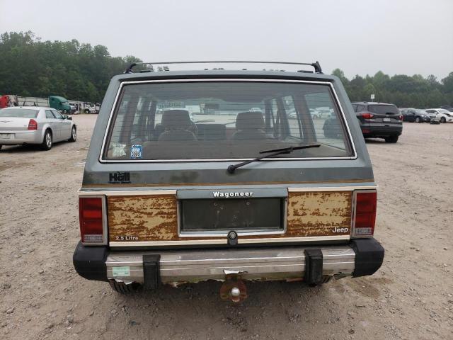 1JCUB7566ET129673 - 1984 JEEP WAGONEER GREEN photo 6