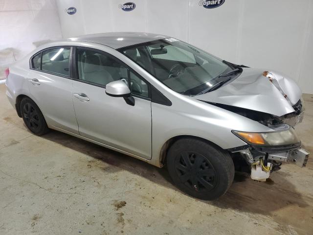 19XFB2F51CE079788 - 2012 HONDA CIVIC LX SILVER photo 4