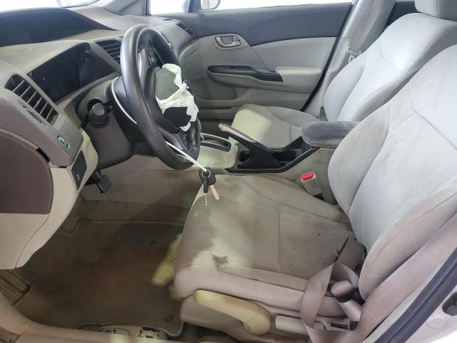 19XFB2F51CE079788 - 2012 HONDA CIVIC LX SILVER photo 7