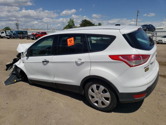 1FMCU0F75EUA55030 - 2014 FORD ESCAPE S WHITE photo 2