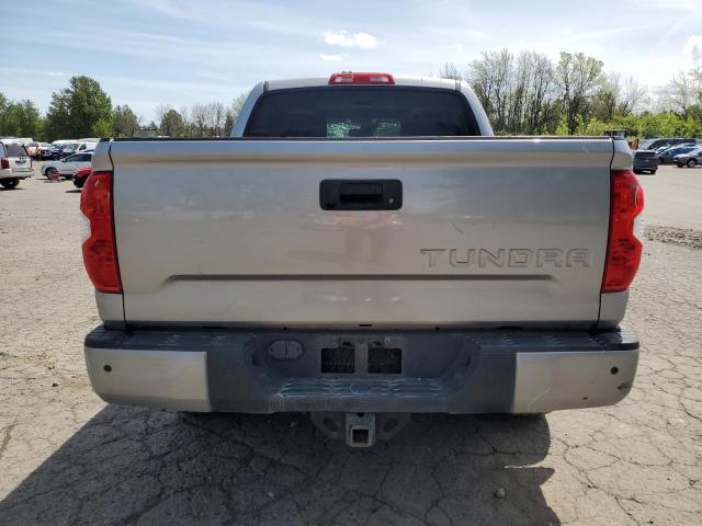 5TFHY5F15KX827950 - 2019 TOYOTA TUNDRA CREWMAX LIMITED SILVER photo 6