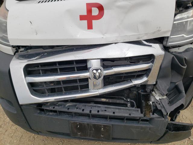 3C6URVJG9JE106754 - 2018 RAM PROMASTER 3500 HIGH თეთრი ფოტო 12