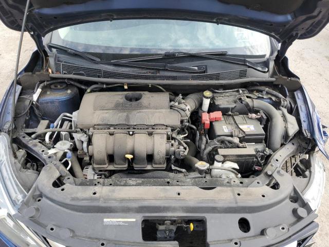 3N1AB7AP4KY401856 - 2019 NISSAN SENTRA S 蓝色 照片 11