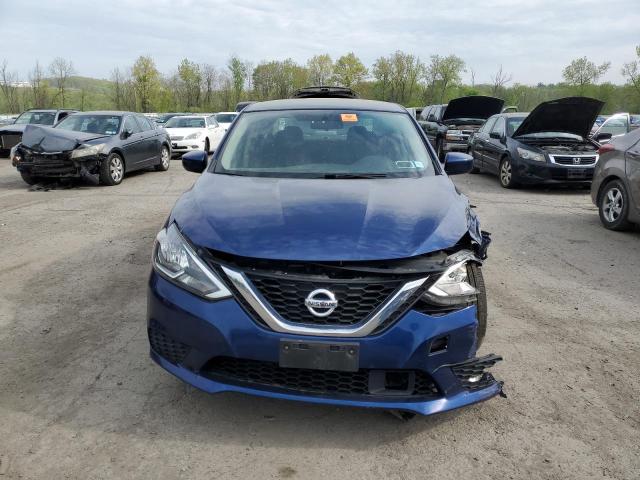 3N1AB7AP4KY401856 - 2019 NISSAN SENTRA S 蓝色 照片 5