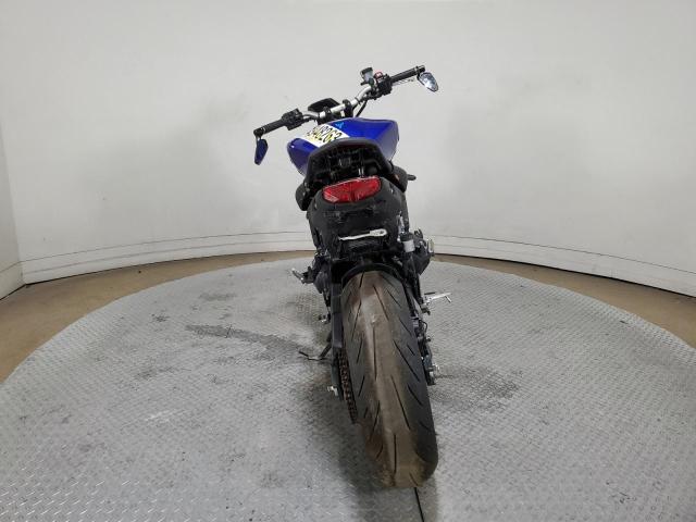 JYARN71EXNA002427 - 2022 YAMAHA MT09 BLUE photo 4