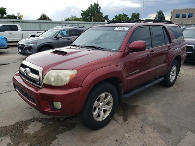 JTEBT14RX88043493 - 2008 TOYOTA 4RUNNER SR5 BURGUNDY photo 1