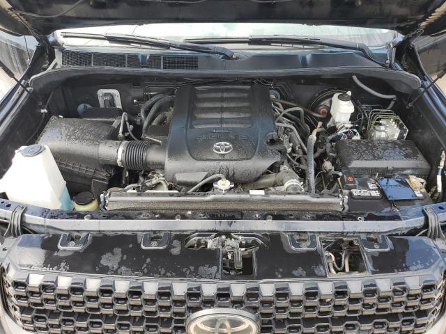5TFRM5F1XKX139555 - 2019 TOYOTA TUNDRA DOUBLE CAB SR/SR5 BLACK photo 11