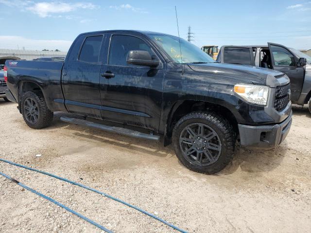 5TFRM5F1XKX139555 - 2019 TOYOTA TUNDRA DOUBLE CAB SR/SR5 BLACK photo 4