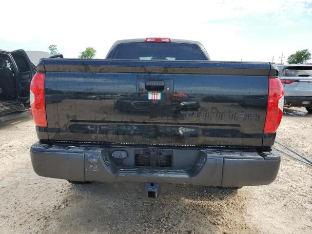 5TFRM5F1XKX139555 - 2019 TOYOTA TUNDRA DOUBLE CAB SR/SR5 BLACK photo 6