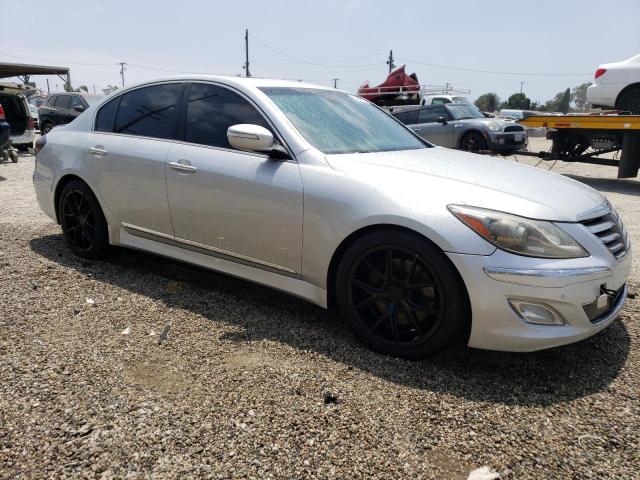 KMHGC4DH8CU170273 - 2012 HYUNDAI GENESIS 5.0L SILVER photo 4