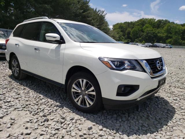 5N1DR2MM6JC659082 - 2018 NISSAN PATHFINDER S WHITE photo 4