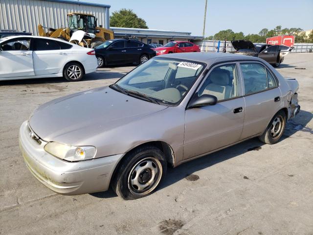 1NXBR12E6XZ207990 - 1999 TOYOTA COROLLA VE TAN photo 1