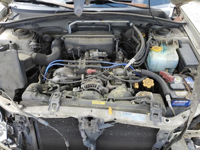 JF1SG63694H754485 - 2004 SUBARU FORESTER 2.5X ბეჟი ფოტო 12