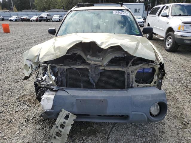 JF1SG63694H754485 - 2004 SUBARU FORESTER 2.5X ბეჟი ფოტო 5