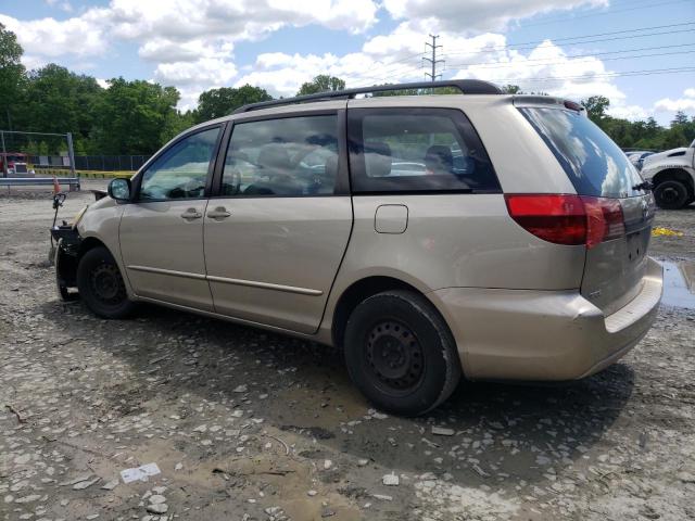 5TDZA23CX5S295344 - 2005 TOYOTA SIENNA CE GOLD photo 2