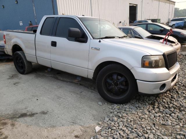 1FTRX12W86NA37609 - 2006 FORD F150 GRAY photo 4