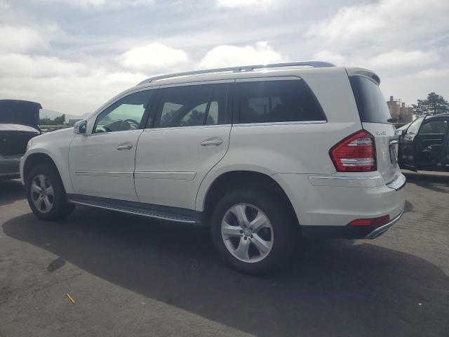 4JGBF7BE9CA781555 - 2012 MERCEDES-BENZ GL 450 4MATIC WHITE photo 2