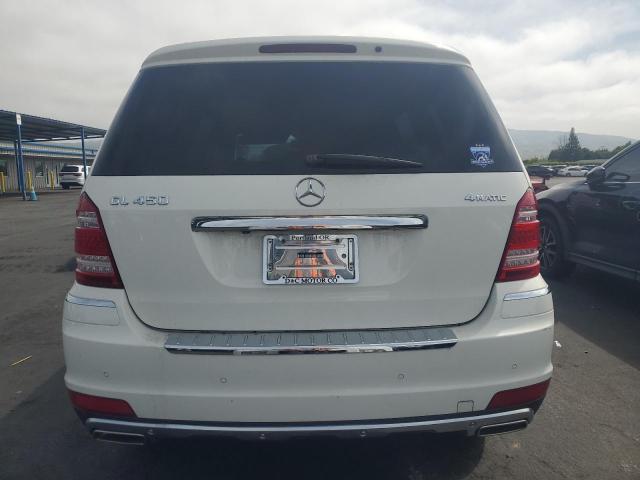 4JGBF7BE9CA781555 - 2012 MERCEDES-BENZ GL 450 4MATIC WHITE photo 6