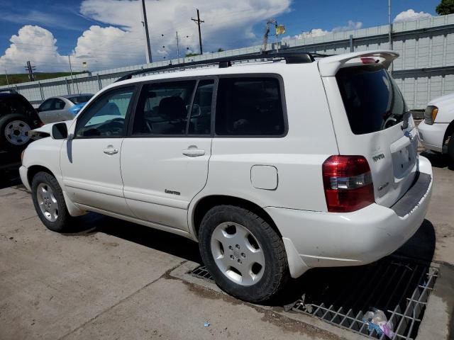 JTEEP21A870219332 - 2007 TOYOTA HIGHLANDER SPORT WHITE photo 2