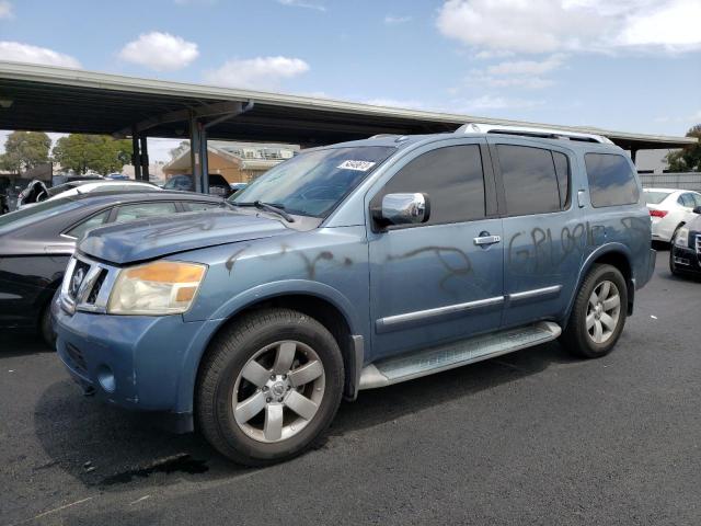 5N1AA0NC7AN603564 - 2010 NISSAN ARMADA SE GRAY photo 1