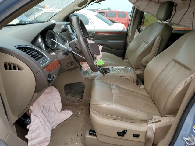 2C4RC1CG6DR634664 - 2013 CHRYSLER TOWN & COU TOURING L BLUE photo 7