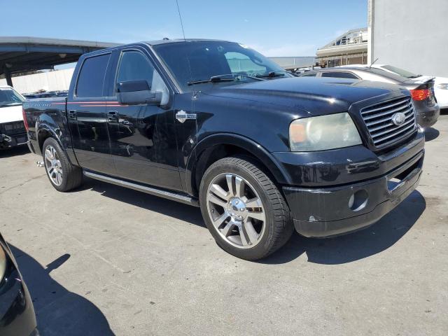 1FTRW12557FA89799 - 2007 FORD F150 SUPERCREW BLACK photo 4