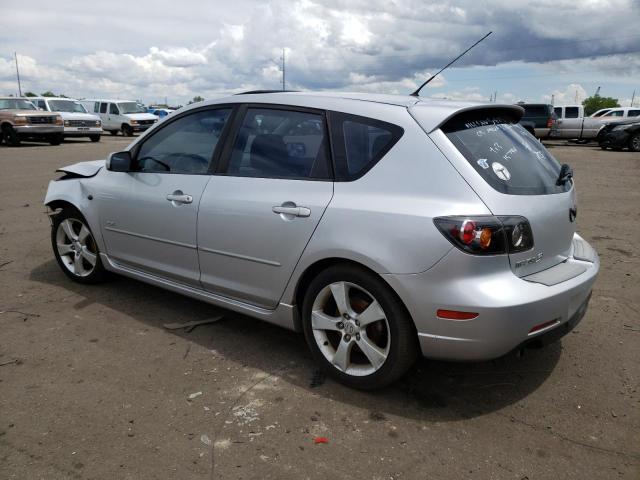 JM1BK343551293968 - 2005 MAZDA 3 HATCHBACK SILVER photo 2