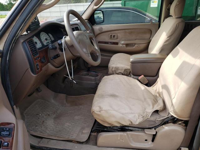 5TEGN92N43Z273816 - 2003 TOYOTA TACOMA DOUBLE CAB PRERUNNER GOLD photo 7