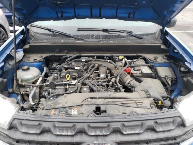 3FTTW8F96NRA23757 - 2022 FORD MAVERICK XL BLUE photo 11