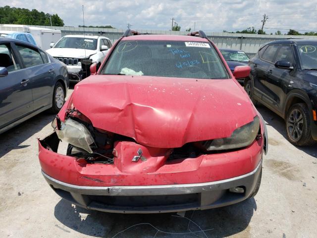 JA4LX41G93U050981 - 2003 MITSUBISHI OUTLANDER XLS RED photo 5